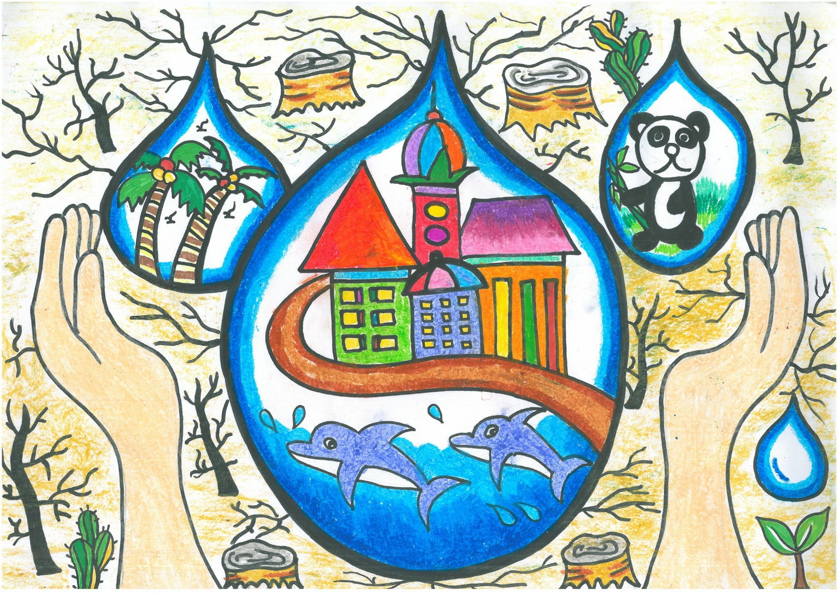 Biodiversity Drawing Competition, Drawing Campaign, International Biodiversity Day